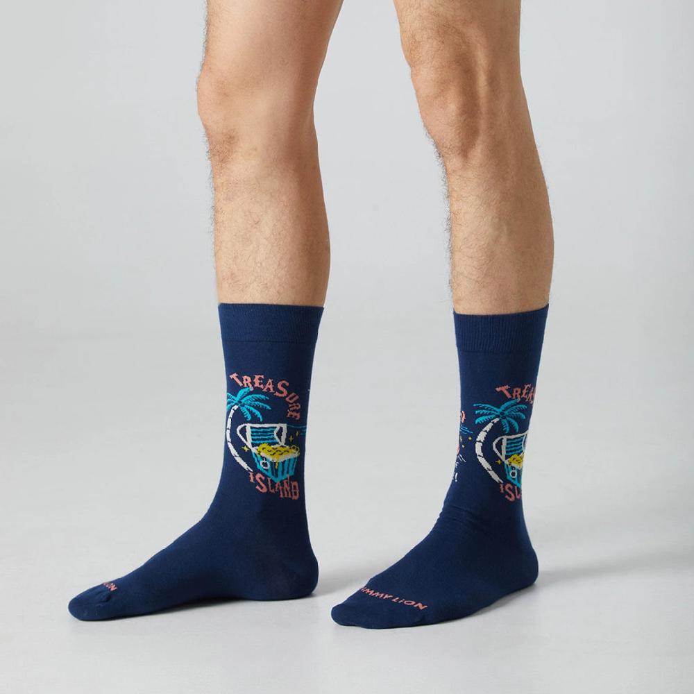 Jimmy Lion Unisex Socks Treasure Island