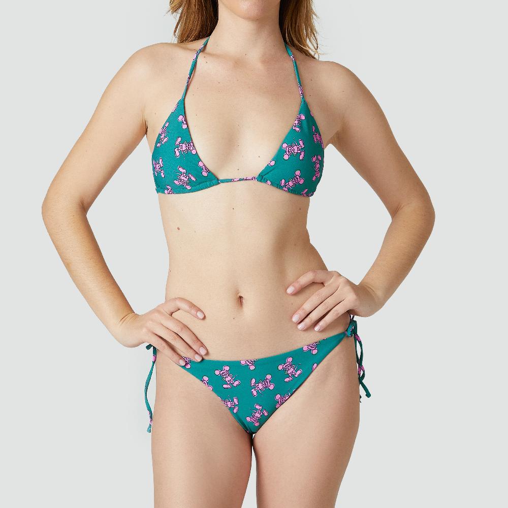 Jimmy Lion Women's Bikini Bottom Andy Mouse Bikini