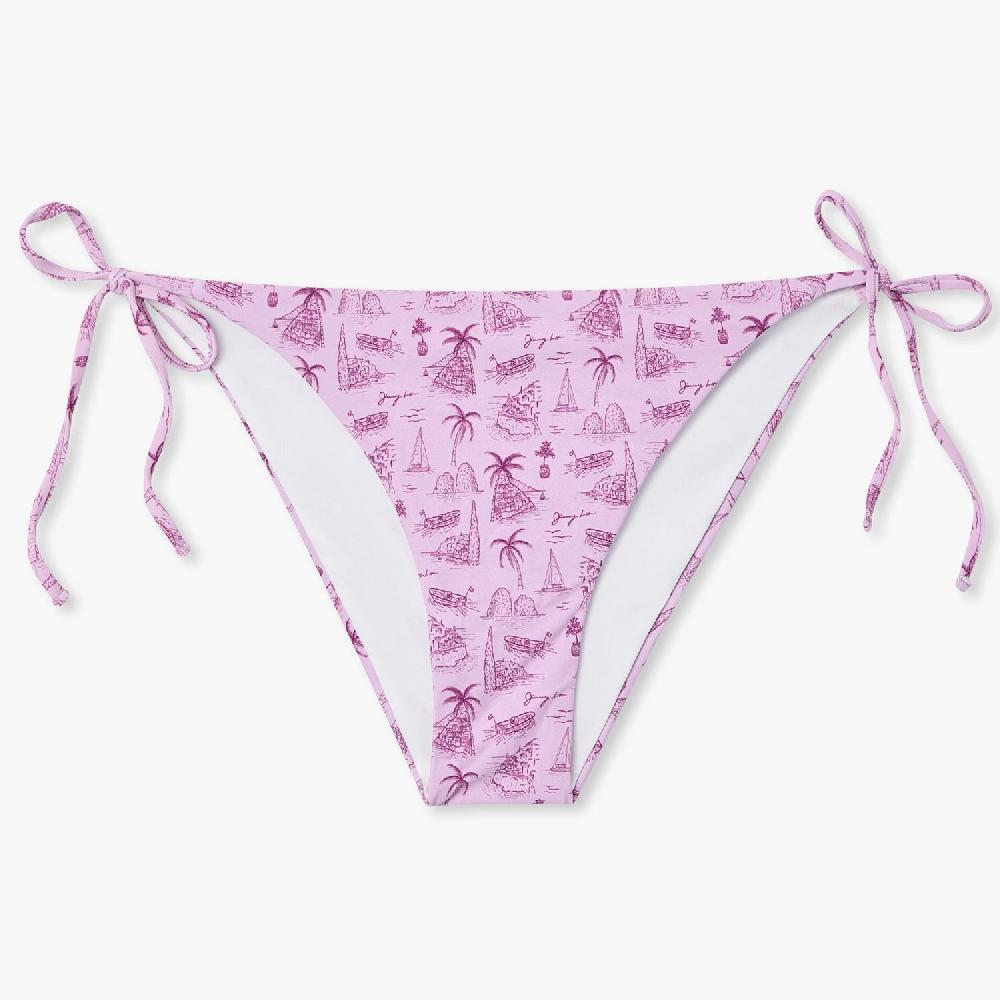 jimmy lion Women's Bikini Bottom Island Bikini