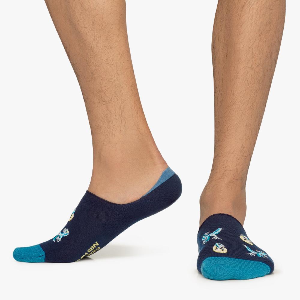 Jimmy Lion Jurassic Baby Dino No-sow Socks For Men And Women