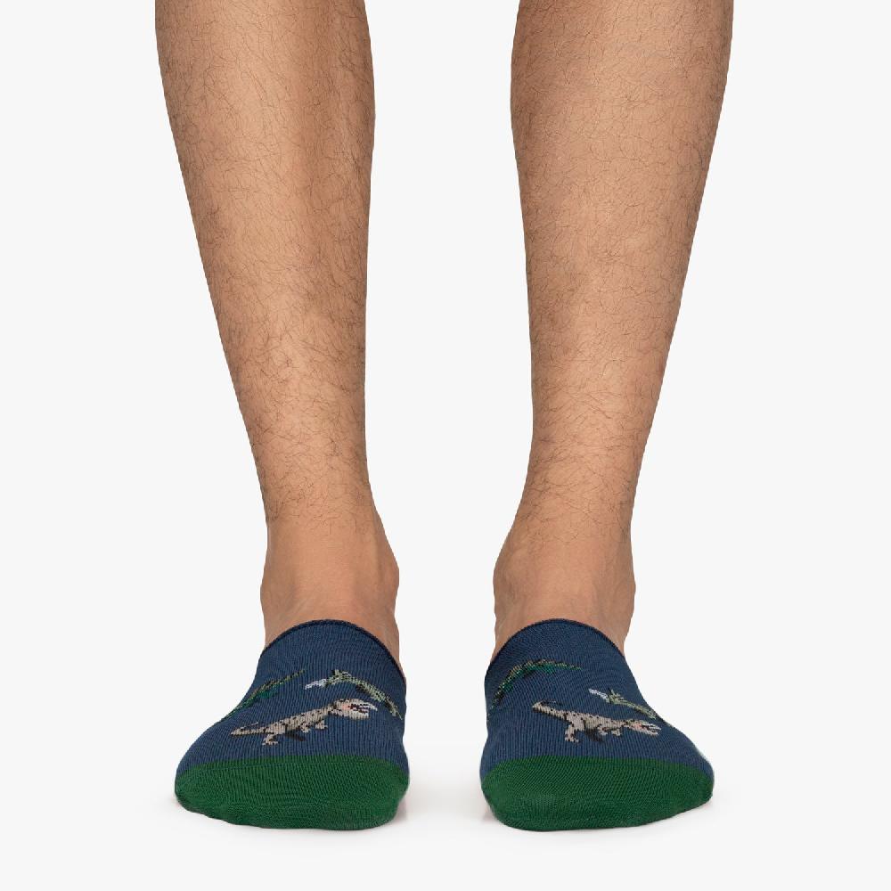 Jimmy Lion Jurassic Dinos No-sow Socks For Men And Women