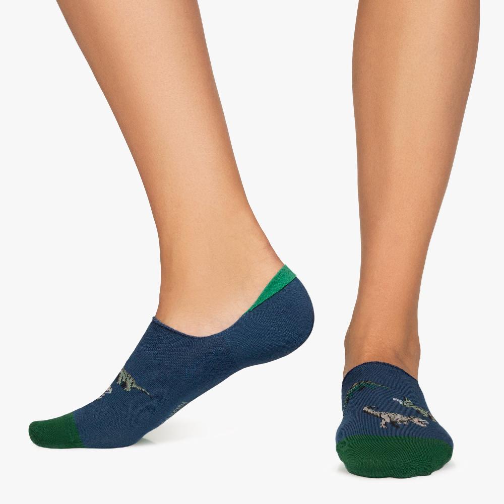 Jimmy Lion Jurassic Dinos No-sow Socks For Men And Women