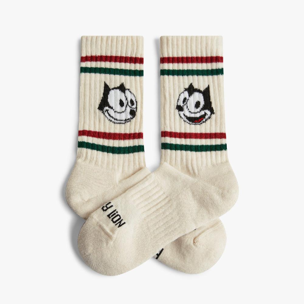 jimmy lion Kids' Socks Kids Athletic Felix the Original Felix the Cat x Jimmy Lion