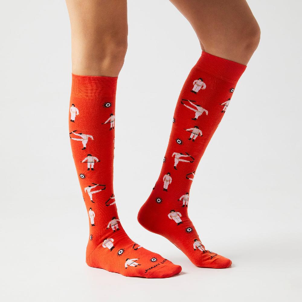 Jimmy Lion Knee High Socks Clockwork Orange - Pattern Stanley Kubrick X Jimmy Lion