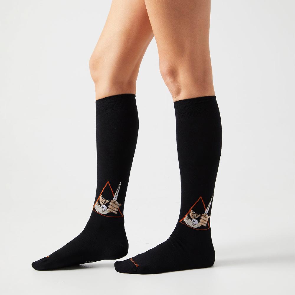 Jimmy Lion Knee High Socks Clockwork Orange - Poster Stanley Kubrick X Jimmy Lion