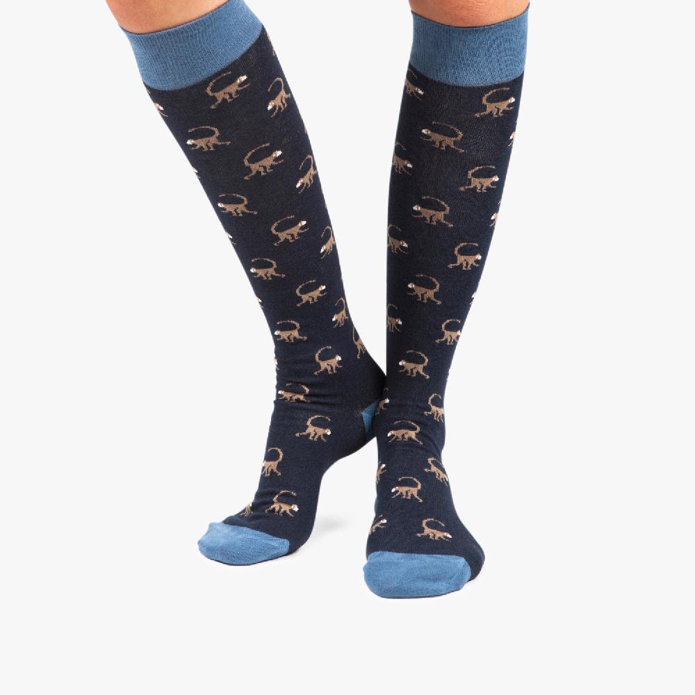 Jimmy Lion Knee High Socks For Men And Women KH Monkey