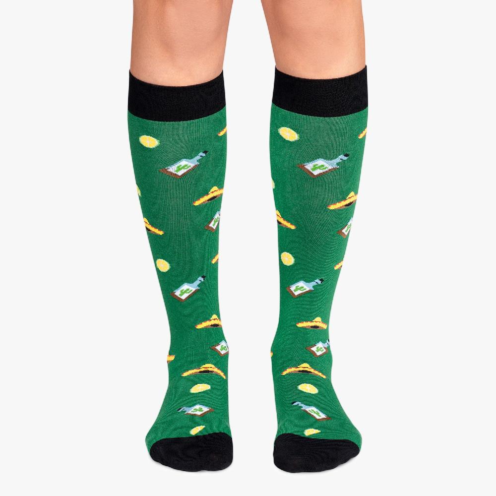 Jimmy Lion Knee High Socks For Men And Women KH Tequila Design L Jimmy Lion