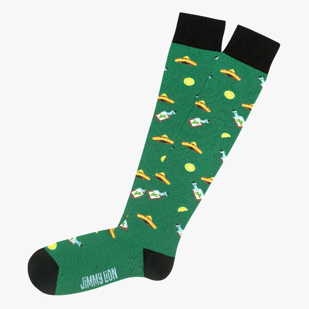 jimmy lion Knee High Socks for Men and Women KH Tequila Design l Jimmy Lion