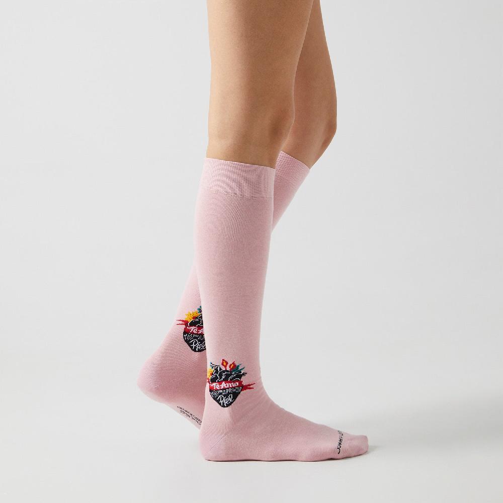 Jimmy Lion Knee High Socks KH Frida Te Amo Frida Kahlo X Jimmy Lion