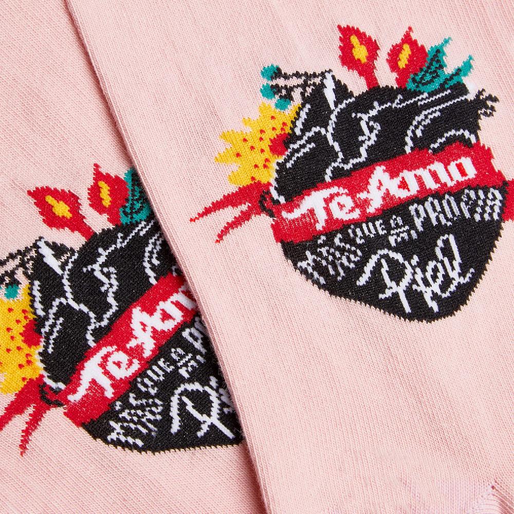 Jimmy Lion Knee High Socks KH Frida Te Amo Frida Kahlo X Jimmy Lion
