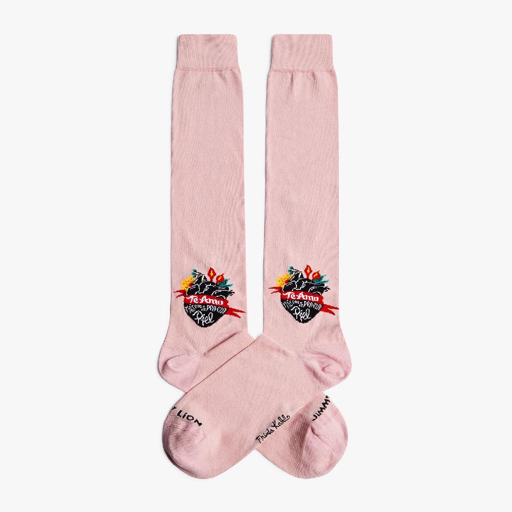 jimmy lion Knee High Socks KH Frida Te Amo Frida Kahlo x Jimmy Lion