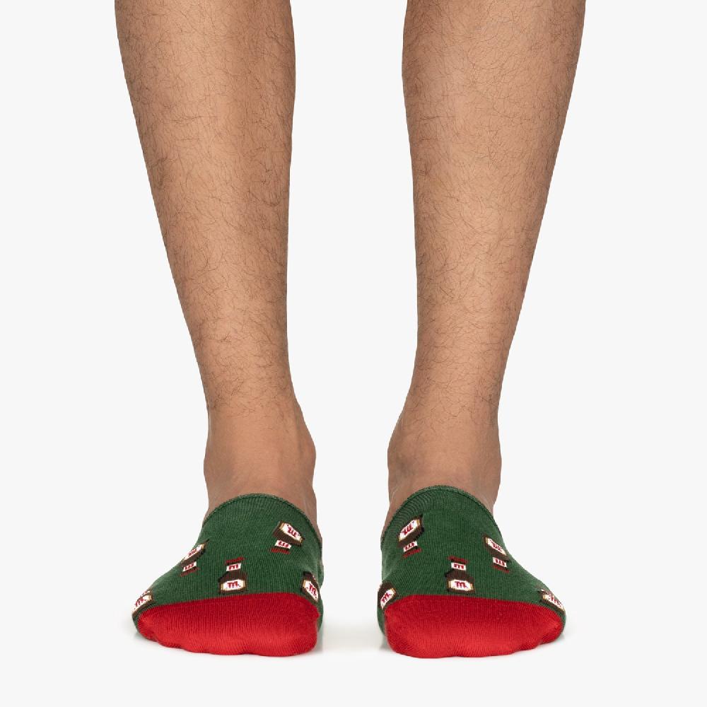 Jimmy Lion Mahou Beers No-sow Socks For Men And Women