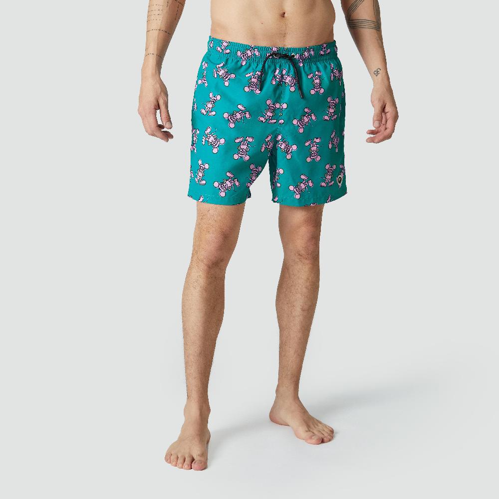 Jimmy Lion Men's Swim Shorts Andy Mouse Swim Shorts