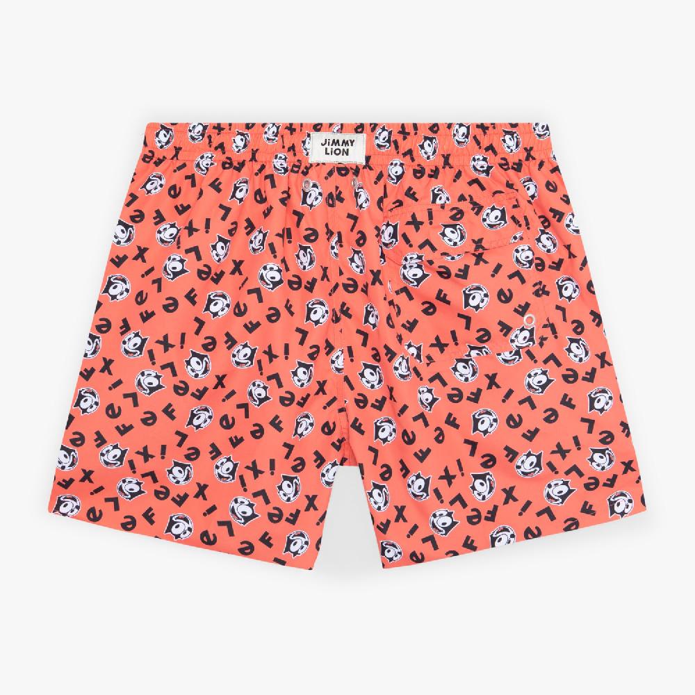 Jimmy Lion Men's Swim Shorts Felix The Cat Felix The Cat X Jimmy Lion