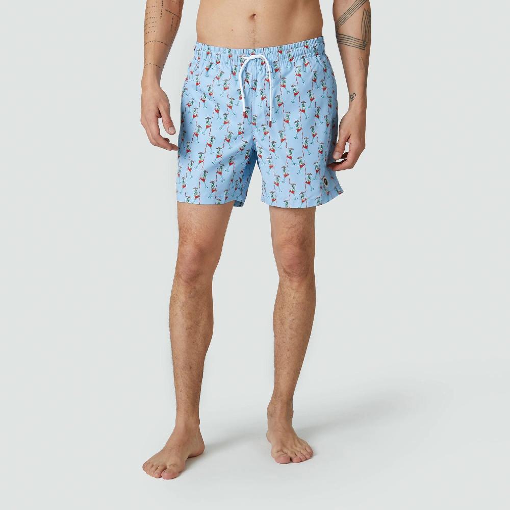 Jimmy Lion Men's Swim Shorts Happy Hour Swim Shorts