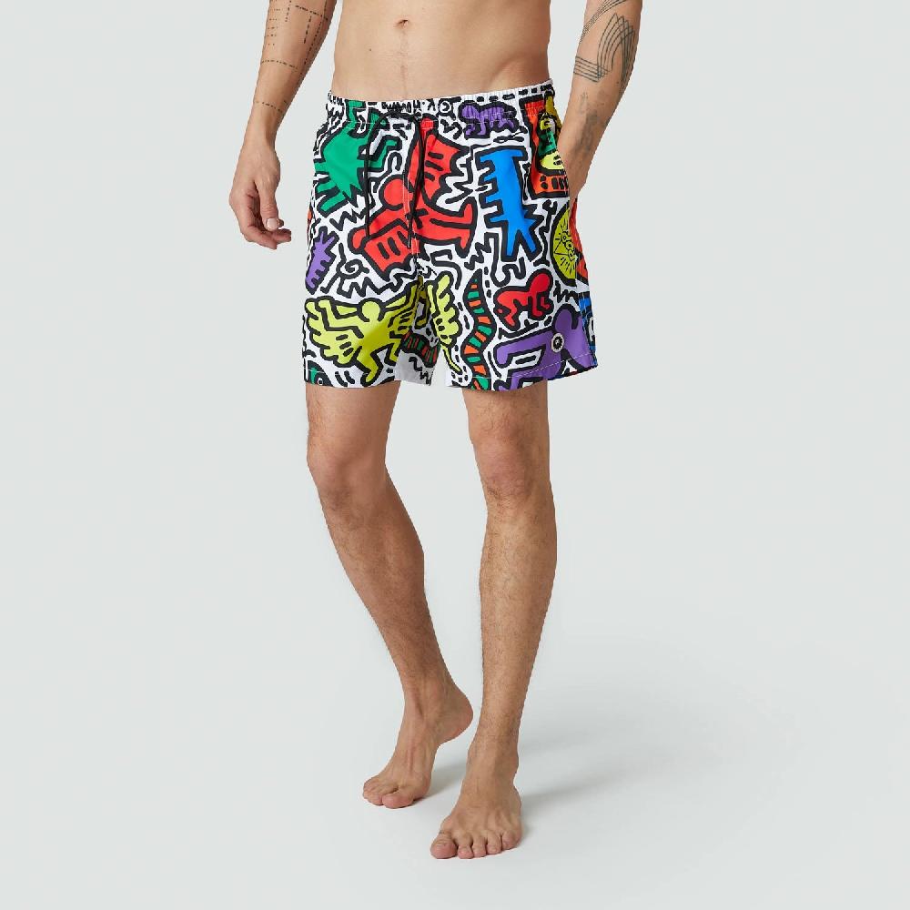 Jimmy Lion Men's Swim Shorts Pop Shop Tokyo Swim Shorts