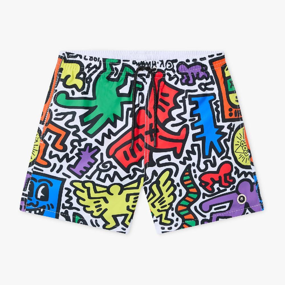 jimmy lion Men's Swim Shorts Pop Shop Tokyo Swim Shorts