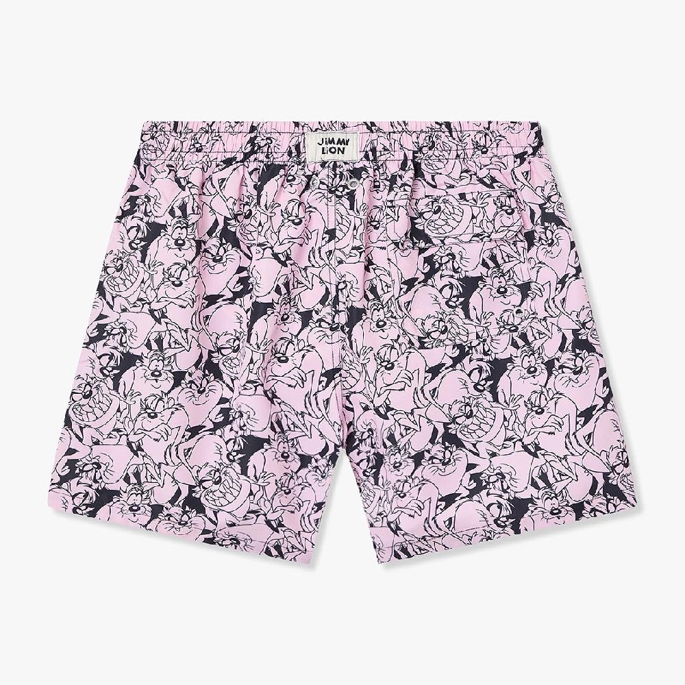 Jimmy Lion Men's Swim Shorts Tasmanian Devil Swim Shorts