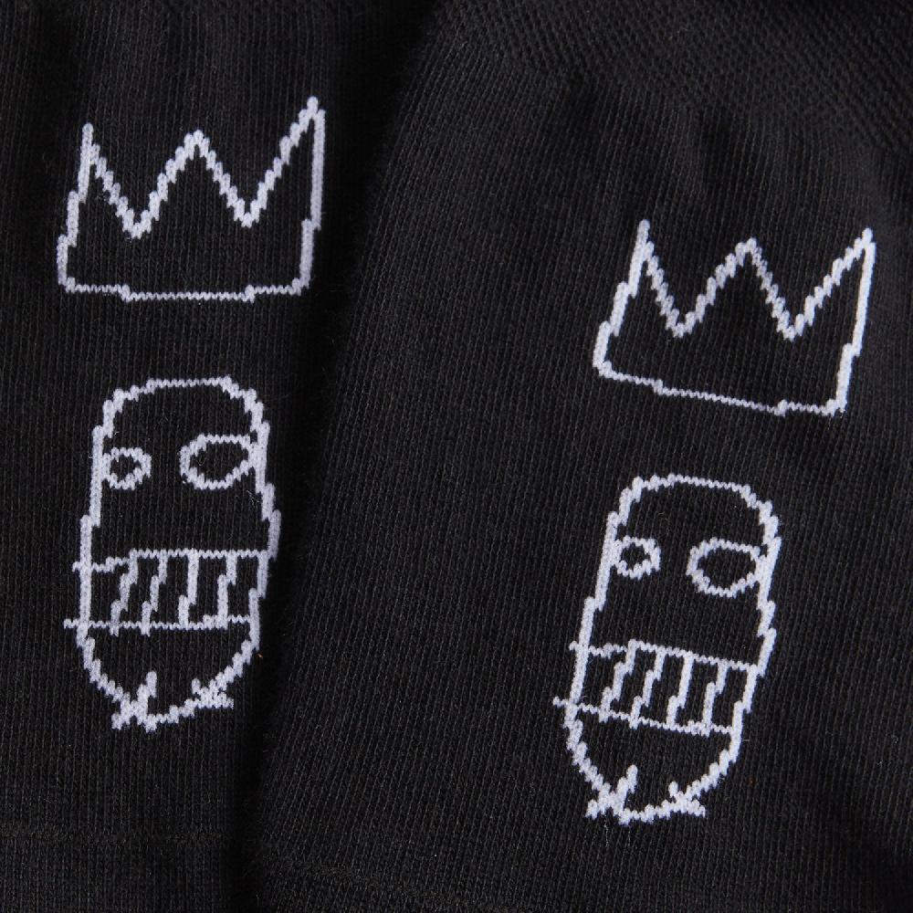Jimmy Lion No Show Socks Basquiat Sugar Ray Basquiat X Jimmy Lion