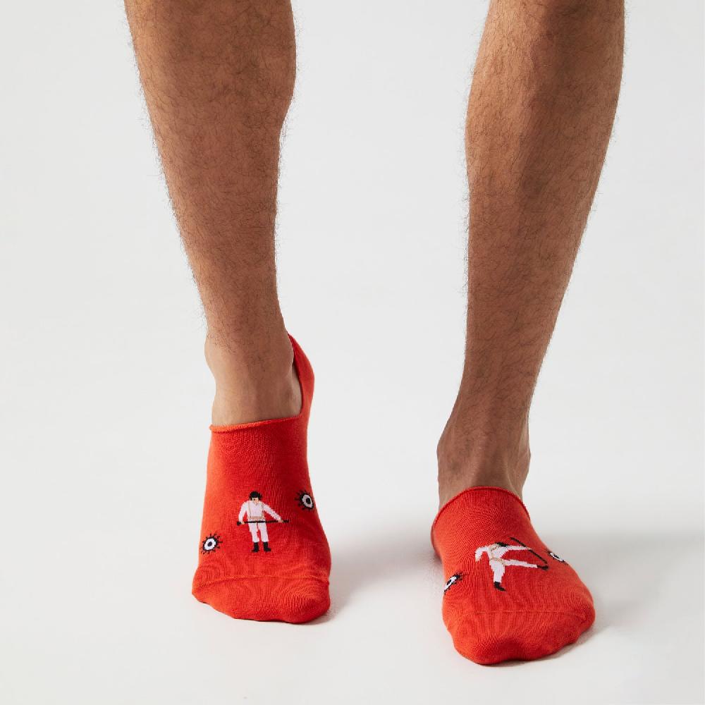 Jimmy Lion No Show Socks Clockwork Orange - Pattern Stanley Kubrick X Jimmy Lion