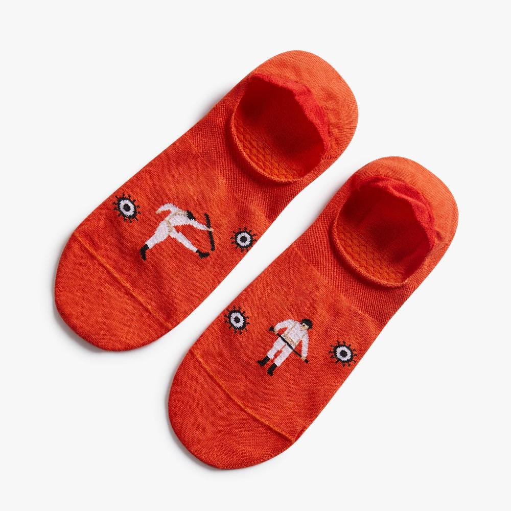 jimmy lion No Show Socks Clockwork Orange - Pattern Stanley Kubrick x Jimmy Lion