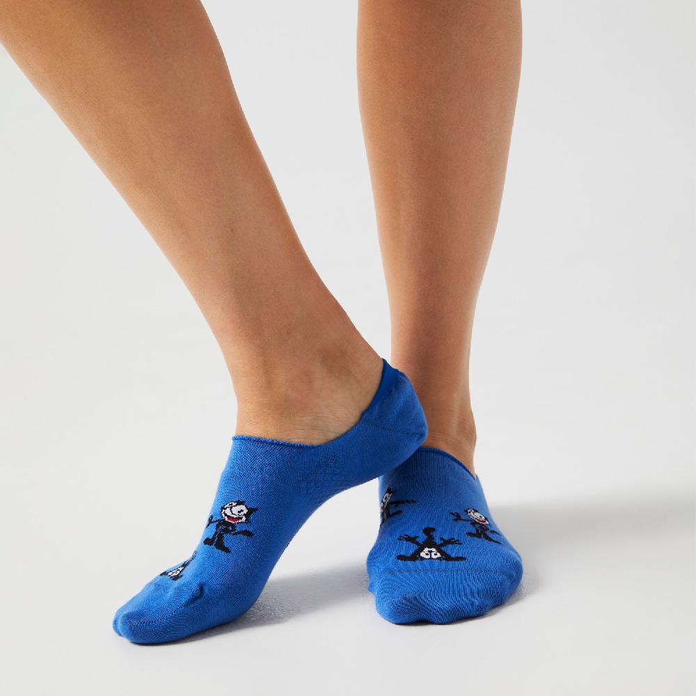 Jimmy Lion No Show Socks Felix Pattern Felix The Cat X Jimmy Lion