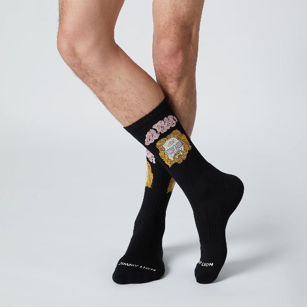 Jimmy Lion Original Socks Athletic The Big Lebowski In Dude We Trust