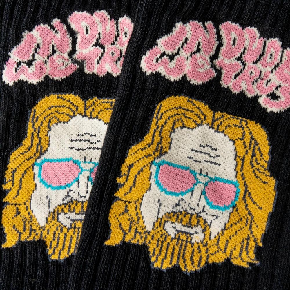 Jimmy Lion Original Socks Athletic The Big Lebowski In Dude We Trust