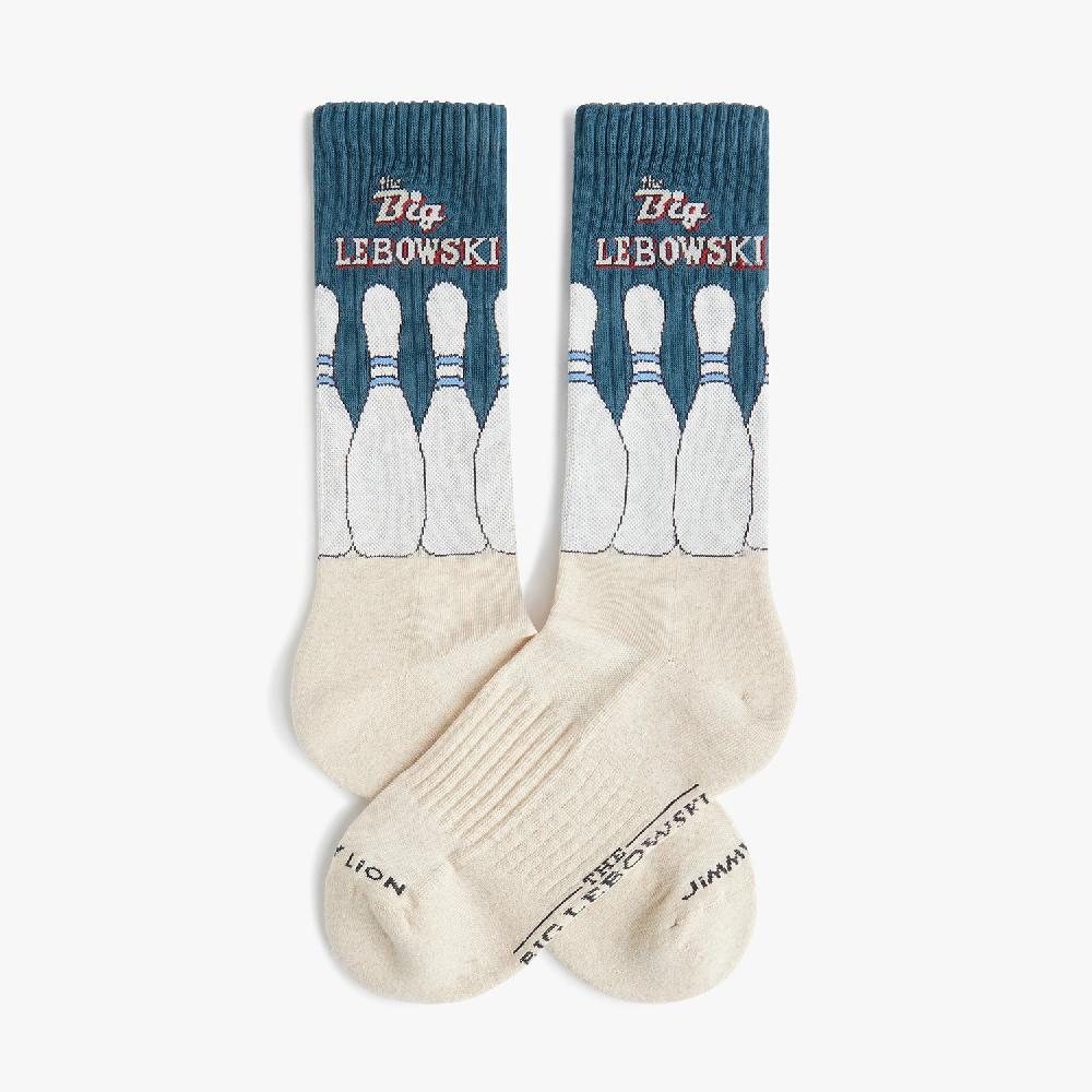 jimmy lion Original Socks Athletic The Big Lebowski Strike
