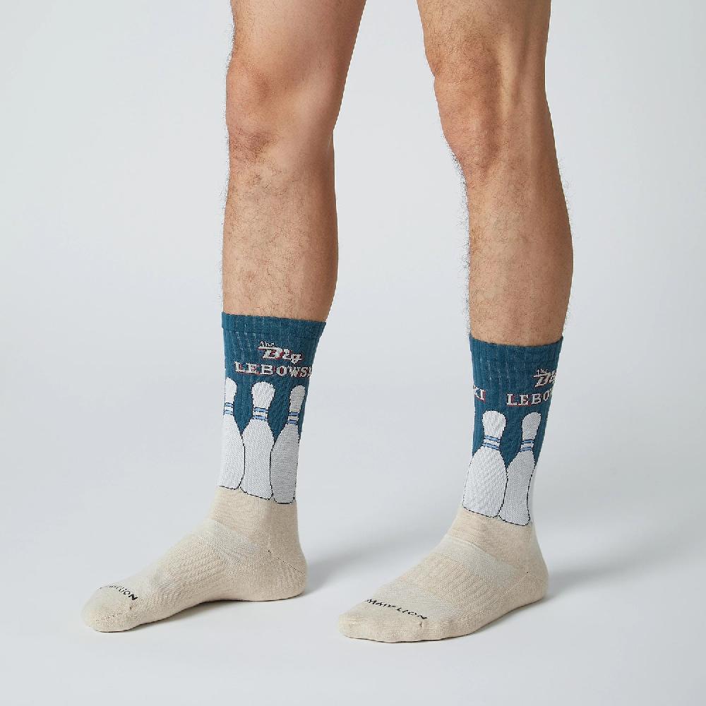 Jimmy Lion Original Socks Athletic The Big Lebowski Strike