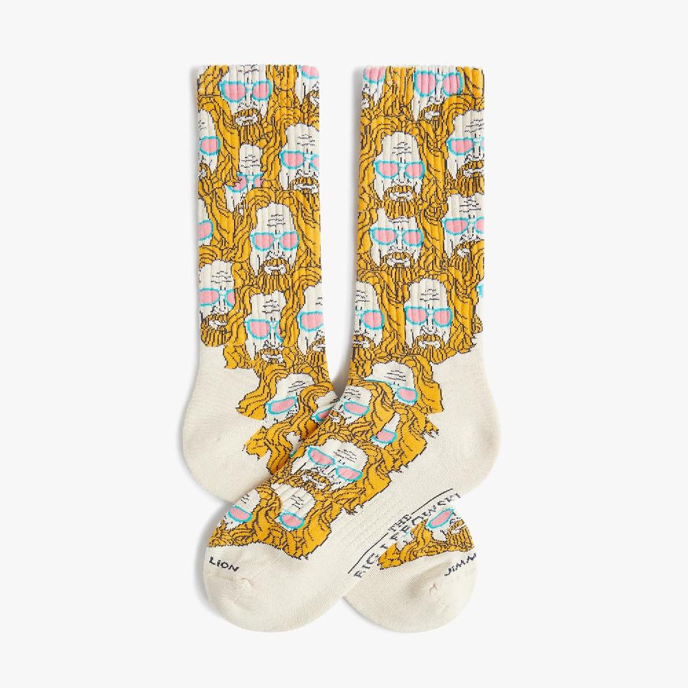 jimmy lion Original Socks Athletic The Big Lebowski The Dude