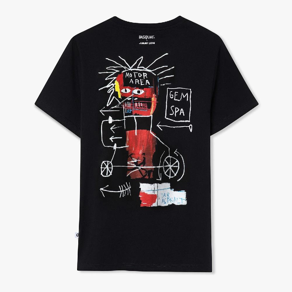 Jimmy Lion Original Unisex T-Shirt Basquiat Gem Spa Tee