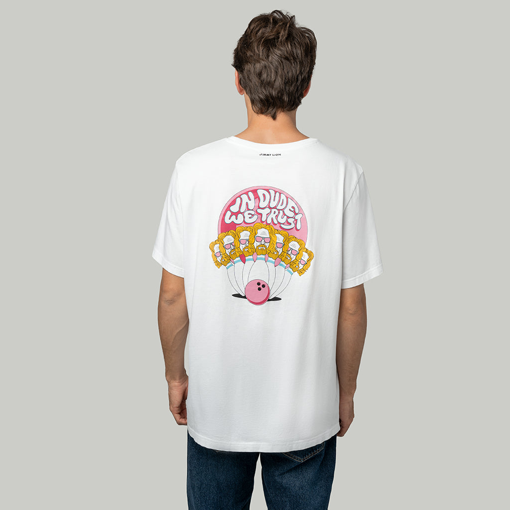 Jimmy Lion Original Unisex T-Shirt In Dude We Trust