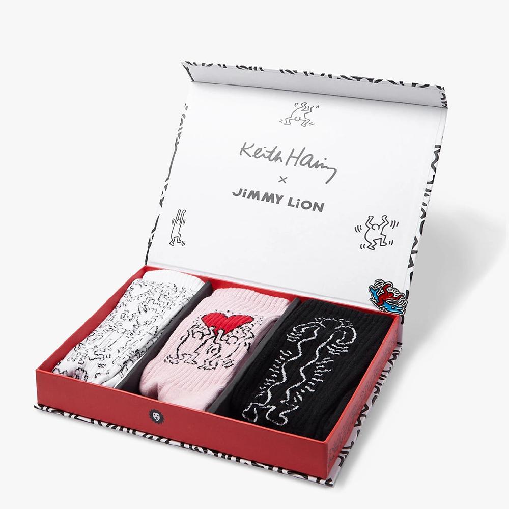 jimmy lion Sock Gift Pack Athletic Keith Haring Pack Keith Haring x Jimmy Lion