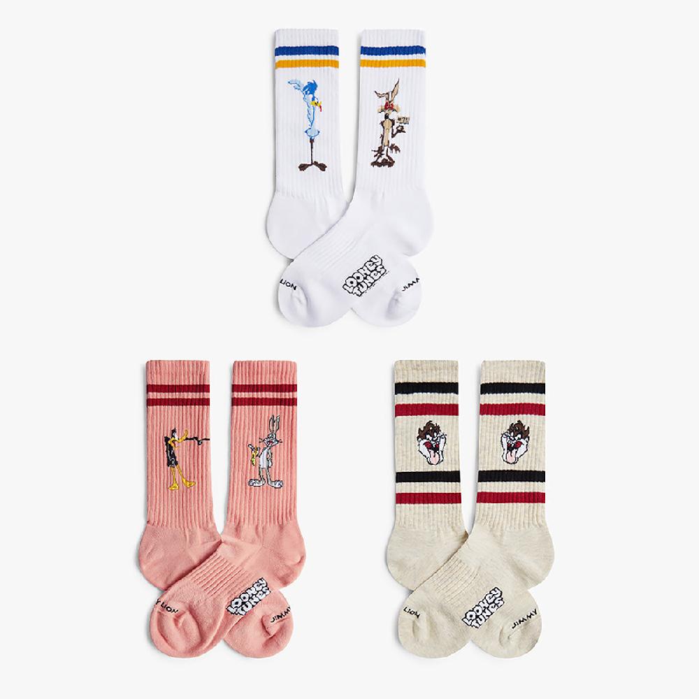 Jimmy Lion Sock Gift Pack Athletic Looney Tunes Pack Looney Tunes X Jimmy Lion