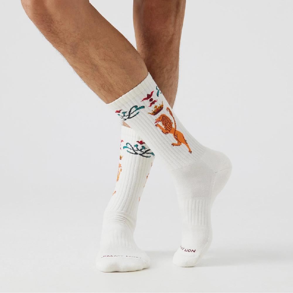 Jimmy Lion Unique Socks Athletic Brianda Lion Crown Brianda X Jimmy Lion