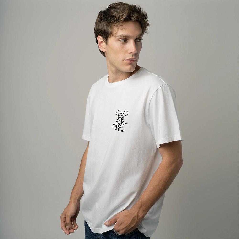 Jimmy Lion Unisex T-Shirt Andy Mouse Tee Keith Haring X Jimmy Lion