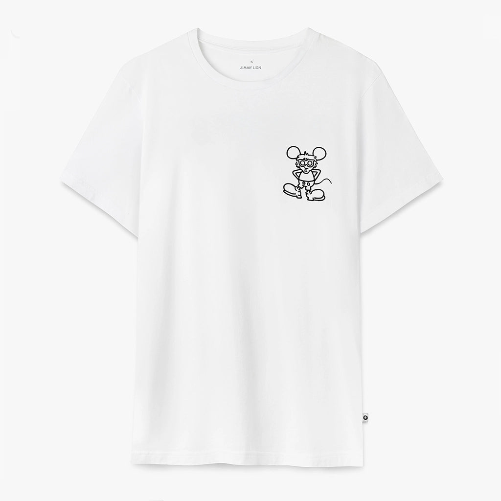 jimmy lion Unisex T-Shirt Andy Mouse Tee Keith Haring x Jimmy Lion