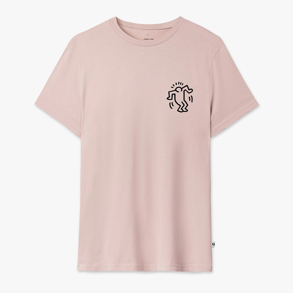 jimmy lion Unisex T-Shirt Heart Tee Keith Haring x Jimmy Lion