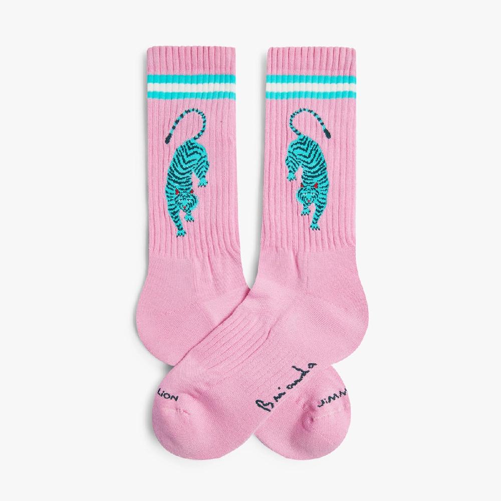 jimmy lion Women's Socks Athletic Brianda Tiger Brianda x Jimmy Lion