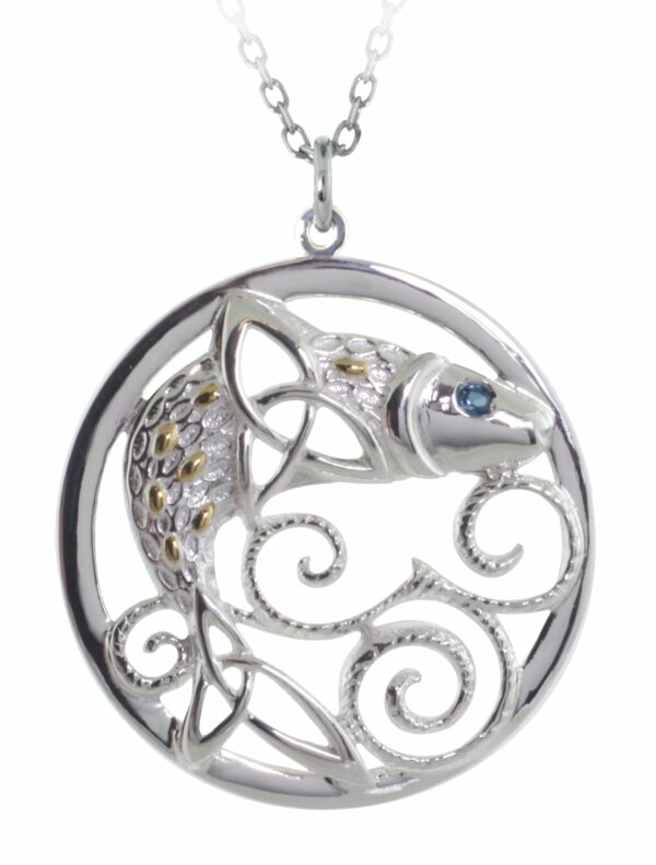 jmh 2530 The Legend of the Salmon of Knowledge Pendant