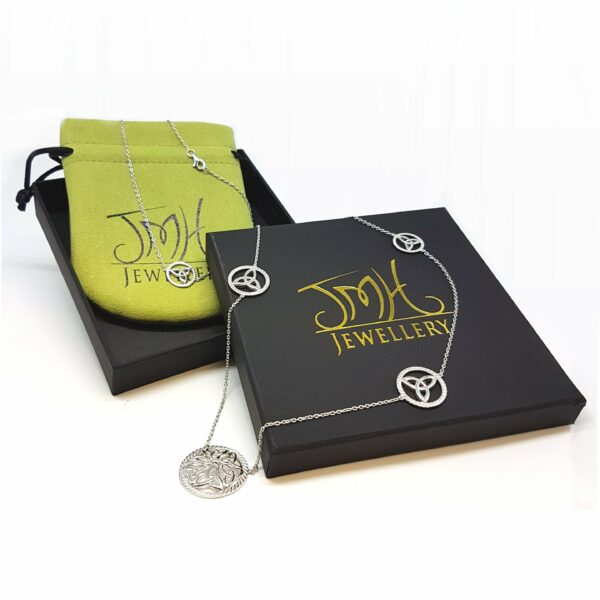 Jmh 28inch Celtic Necklace Choice Of Colours - 2549 JMH Jewellery