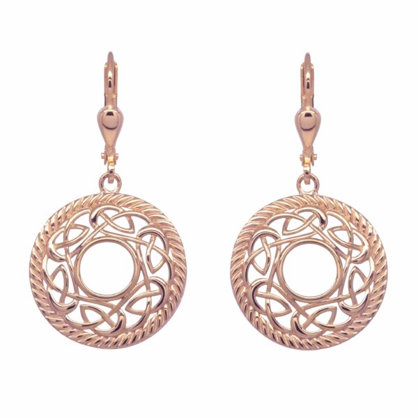 Jmh Celtic Dangle Earrings Choice Of Colours 7199 JMH Jewellery