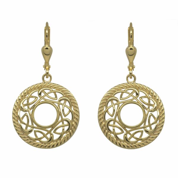 Jmh Celtic Dangle Earrings Choice Of Colours 7199 JMH Jewellery
