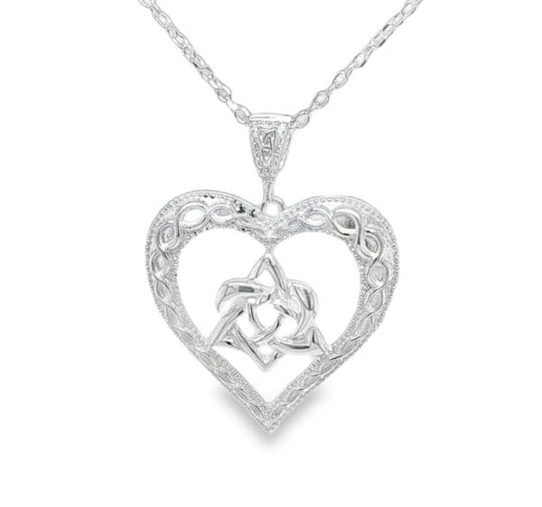 Jmh Celtic Heart Of Hearts Pendant 2107 JMH Jewellery