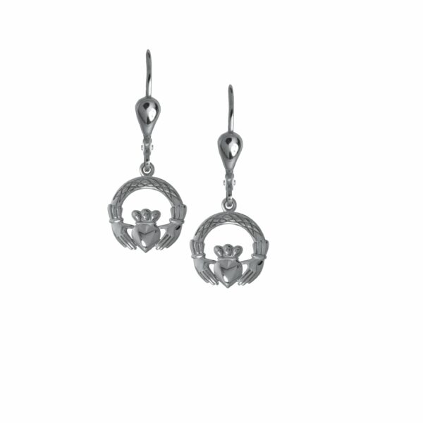 jmh Claddagh Weave Small Drop Earrings - 8726 JMH Jewellery