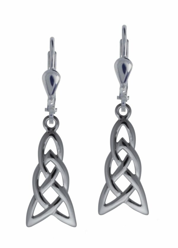jmh Elongated Celtic Knot Earrings - 7062 JMH Jewellery