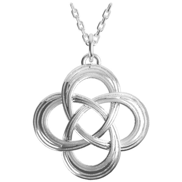 jmh Etched Celtic love knot pendant - 2512 JMH Jewellery
