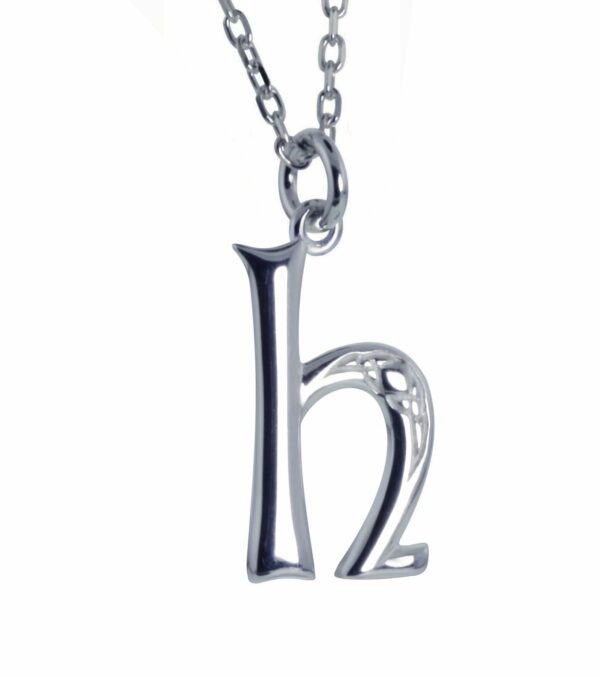 jmh H Initial Book of Kells Inspired Pendant - 2196 JMH Jewellery