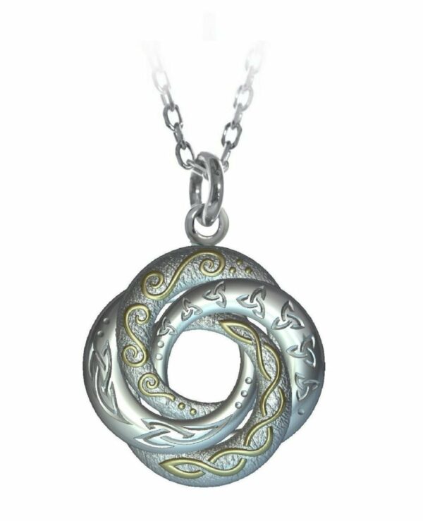 jmh 2160 Celtic Swirl Love Knot Pendant